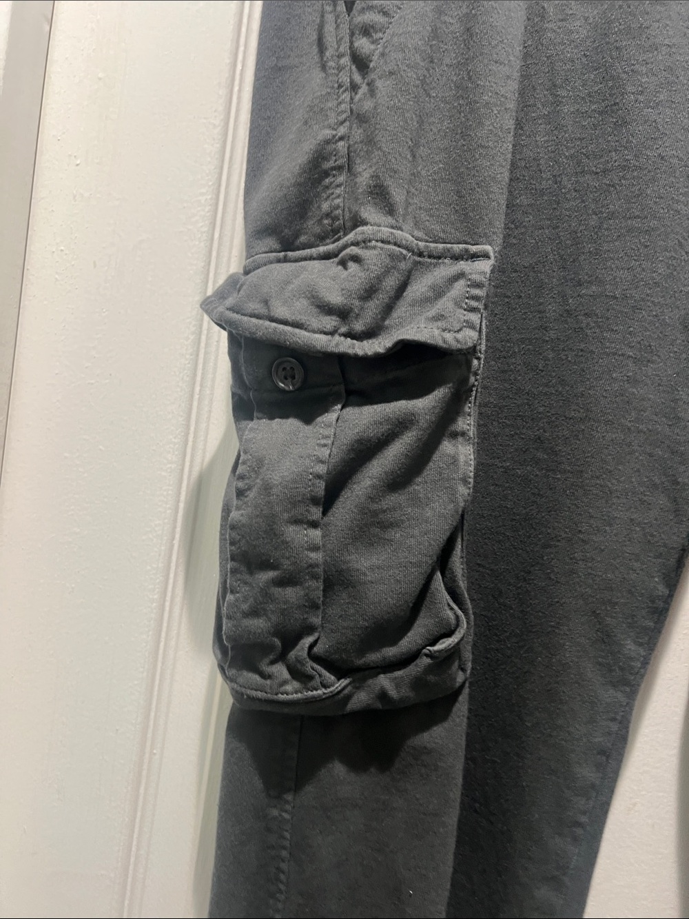 James Perse Charcoal Cargo Jogger Pants - Picture 9 of 13